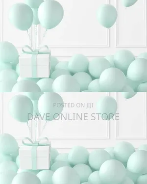 100 Pcs 12-Inch Pastel Green Matte Latex Balloons