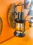 Wooden Wall Light Holder - 2
