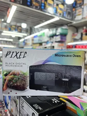 Pixel 20L Digital Microwave Oven PXS342 – Matte Black (700W)