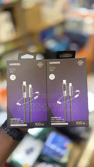 Ugreen Uno USB-C to USB-C Cable 100W LED Display
