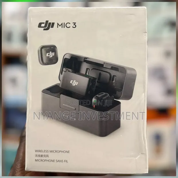 DJI Mic 3 Wireless Lavalier Microphone Kit - 1