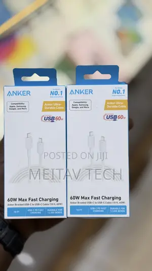 Anker USB C to C Cable 10ft Braided