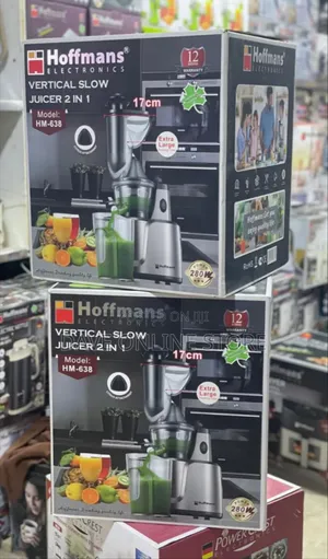 Hoffmans 2-in-1 Vertical Slow Juicer (HM-638)