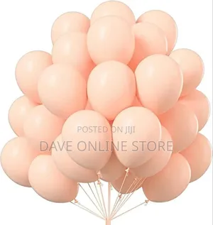 Pastel Balloons Pack - 50 pcs (Peach)