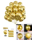 Gold Latex Balloons (50pcs) - 1