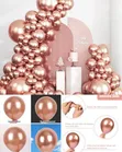 50 Pcs Rose Gold Balloons (12 Inch) - 1
