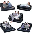 Designed Air Sofa 5-in-1 Inflatable Couch with Pump - 2