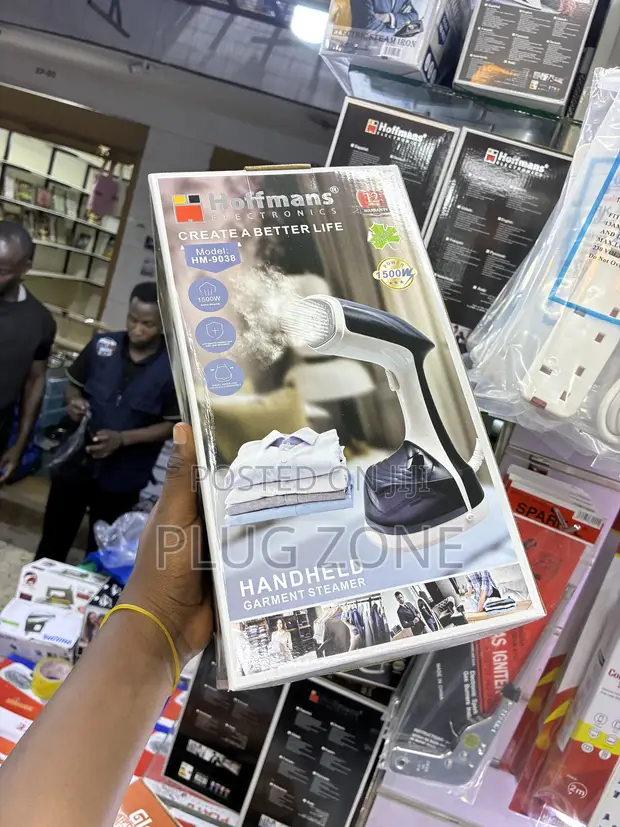 Hoffman Handheld Garment Steamer - 1