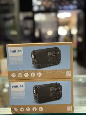 Philips TAR1609 Portable FM/AM Radio with Rechargeable Battery