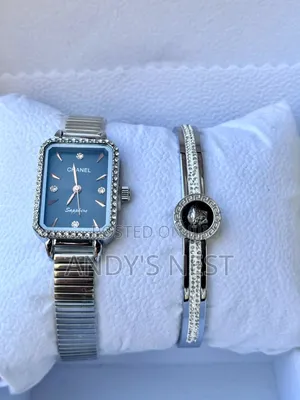 Chanel Simple Watch for Women with Bracelet