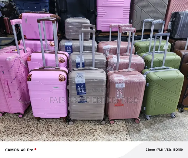 Original Pure Plastic Suitcases - Full Set - 1