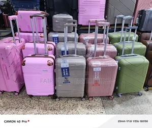 Original Pure Plastic Suitcases - Full Set