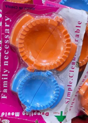 Set of Plastic Dumpling and Empanada Press Moulds