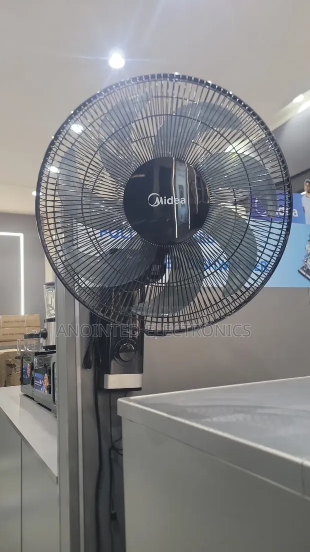 Midea Wall Fan - Black - 1