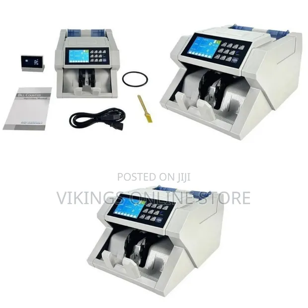 Heavy Duty Multi Notes Value Counting Machine with Fake Note Detection - 1