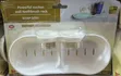 White Plastic Wall-Mounted Soap Dish - 1