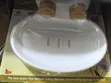 White Plastic Wall-Mounted Soap Dish - 2