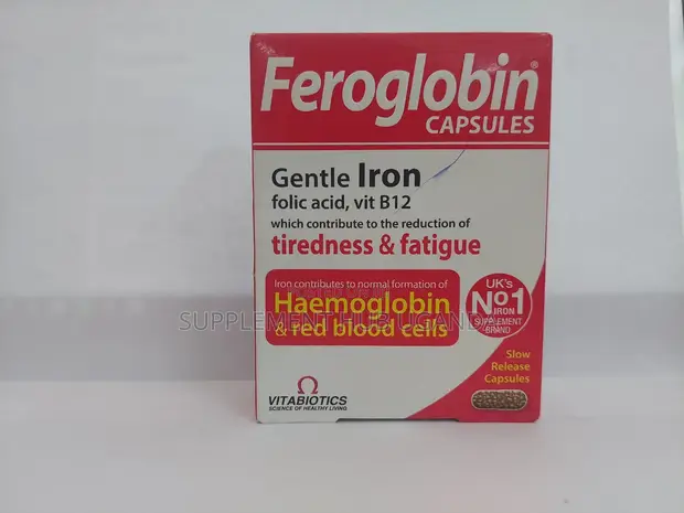 Feroglobin Caps - Iron & Multivitamin Supplement - 1