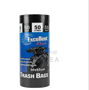 50 Litre Excellent Thick Trash Bags