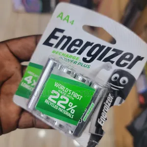 Original Energizer AA Rechargeable Power Plus Batteries (2 Pair Pack)