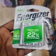 Original Energizer AA Rechargeable Power Plus Batteries (2 Pair Pack) - 2