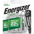 Original Energizer AA Rechargeable Power Plus Batteries (2 Pair Pack) - 5