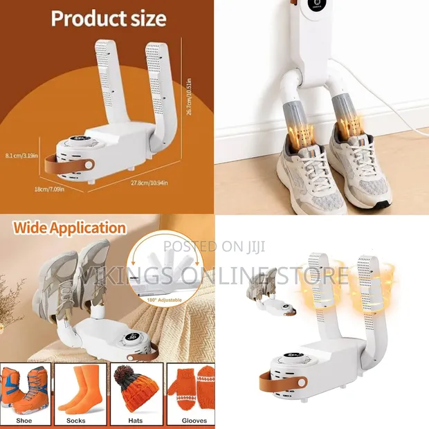 Foldable Electric Shoe Dryer and Boot Warmer - 1