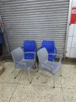 1pc Stackable Portable Plastic Chairs - 1