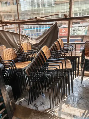 Stylish Compound Plastic Chairs - Brand New