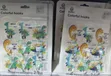 Pack of Nine Guoli Colorful Cartoon Dinosaur Self-Adhesive Wall Hooks - 1