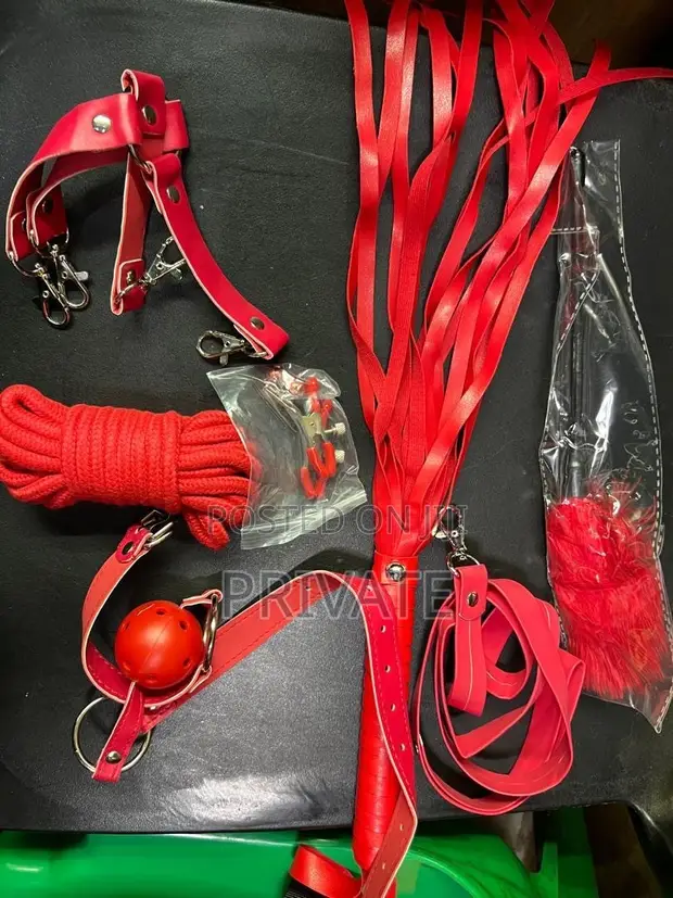 Set Leather Bondage Kit - 1