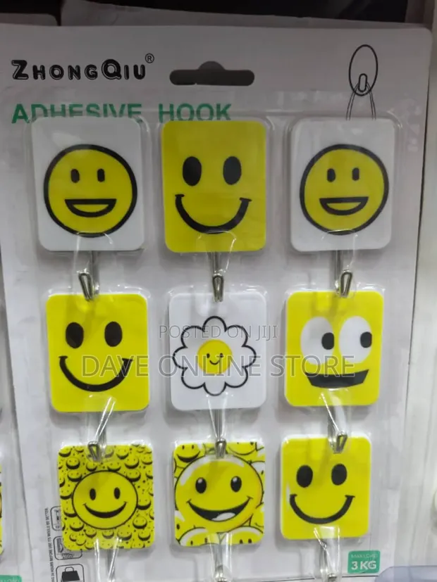 ZhongQiu Brand Self-Adhesive Wall Hooks - 1