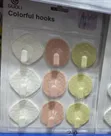 Self-Adhesive Plastic Wall Hooks (Brand New) - 1