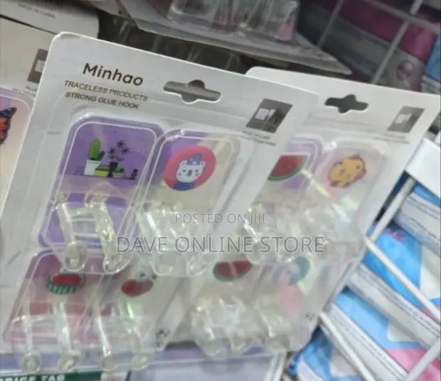 Minhao Traceless Strong Glue Hooks - 1