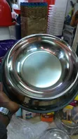 Brand New Stainless Steel Pet Bowl with Rubber Base - 2