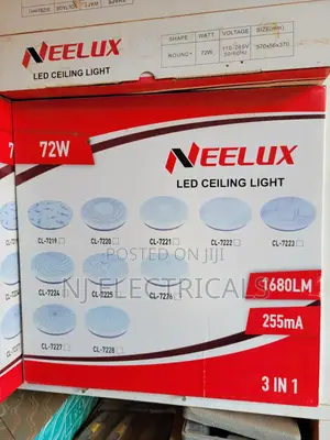 Brand New 3-Color Changing Ceiling Light