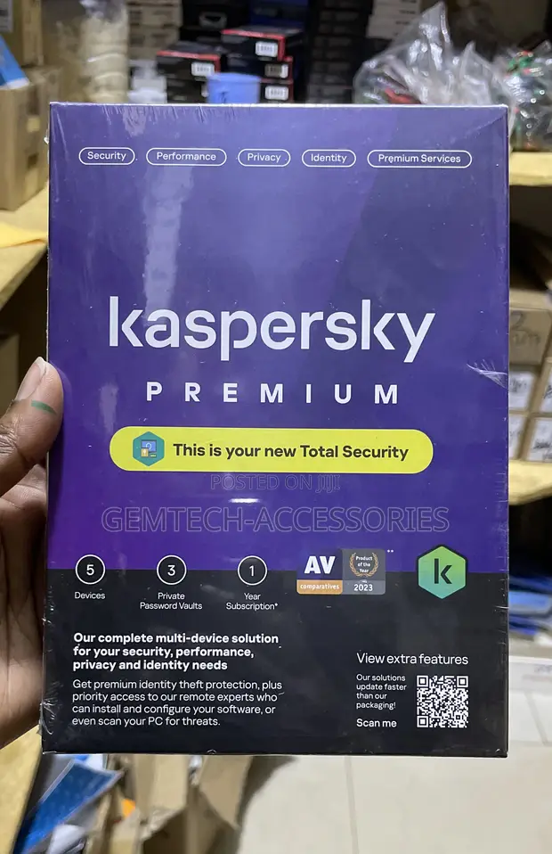 Kaspersky Premium Total Security - 5 Users, 1 Year - 1