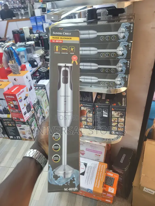 Hoffman Metallic Hand Blender - 1