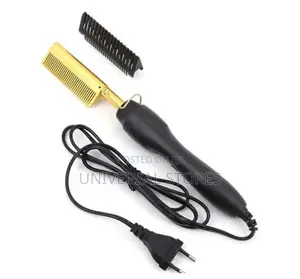 Electric Hot Comb Hair Straightener
