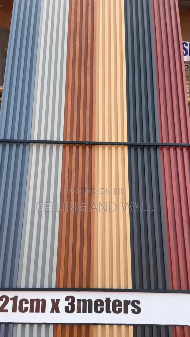 3D PVC Wall Panels - Black - 1
