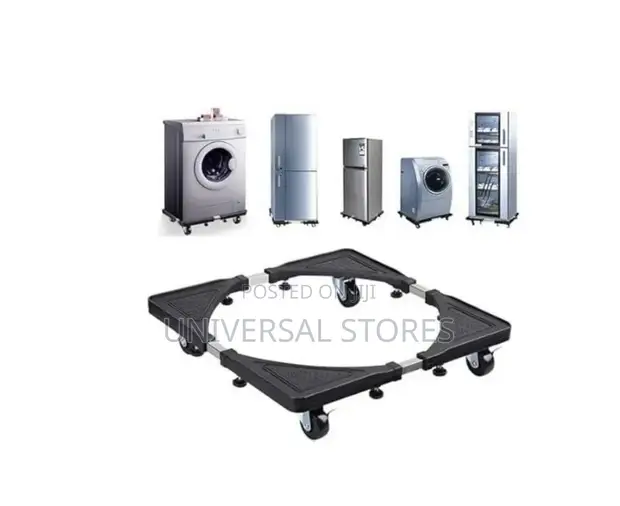 Adjustable Washing Machine/Freezer Stand Roller - 1