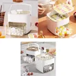 Double Layer Ice Box Cube Tray with Lid - 2