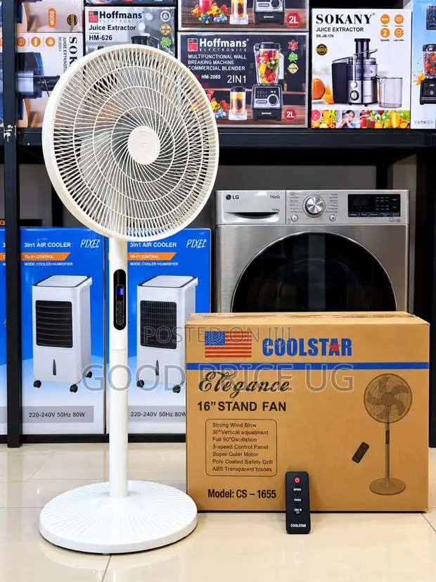 Coolstar Elegance 16" Stand Fan (CS-1655) - 1