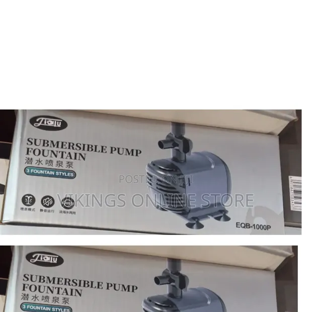Jialu Submersible Pump Fountain (Model EQB-1000P) - 1