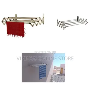 Stainless Steel Folding Clothes Drying Rack (3 Feet)