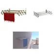 Stainless Steel Folding Clothes Drying Rack (3 Feet) - 2