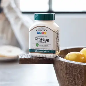 21st Century Ginseng Extract 60 Vegetarian Capsules