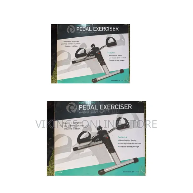 Compact Foldable Arm and Leg Pedal Exerciser - 1