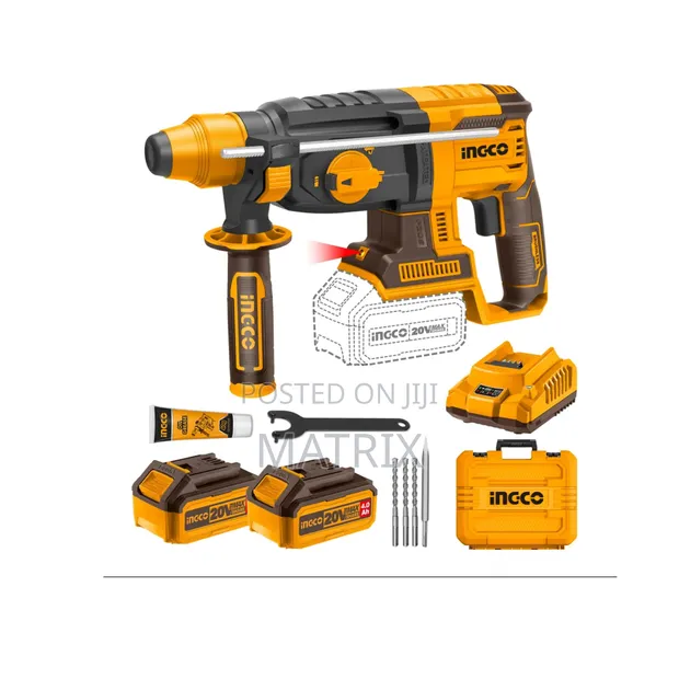 INGCO 20V Brushless Cordless Rotary Hammer - 1