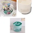 Cosmetics Storage Rack - Desktop Rotating Organizer - 1